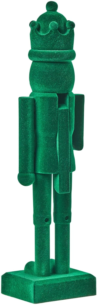 Beliani 2 dekoratyvinių figūrėlių rinkinys FLATEY Spragtukas 40 cm, žalias