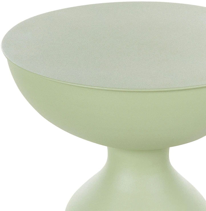 Beliani 2 pagalbinių staliukų komplektas COTA/TENJO metalinis šviesiai žalias