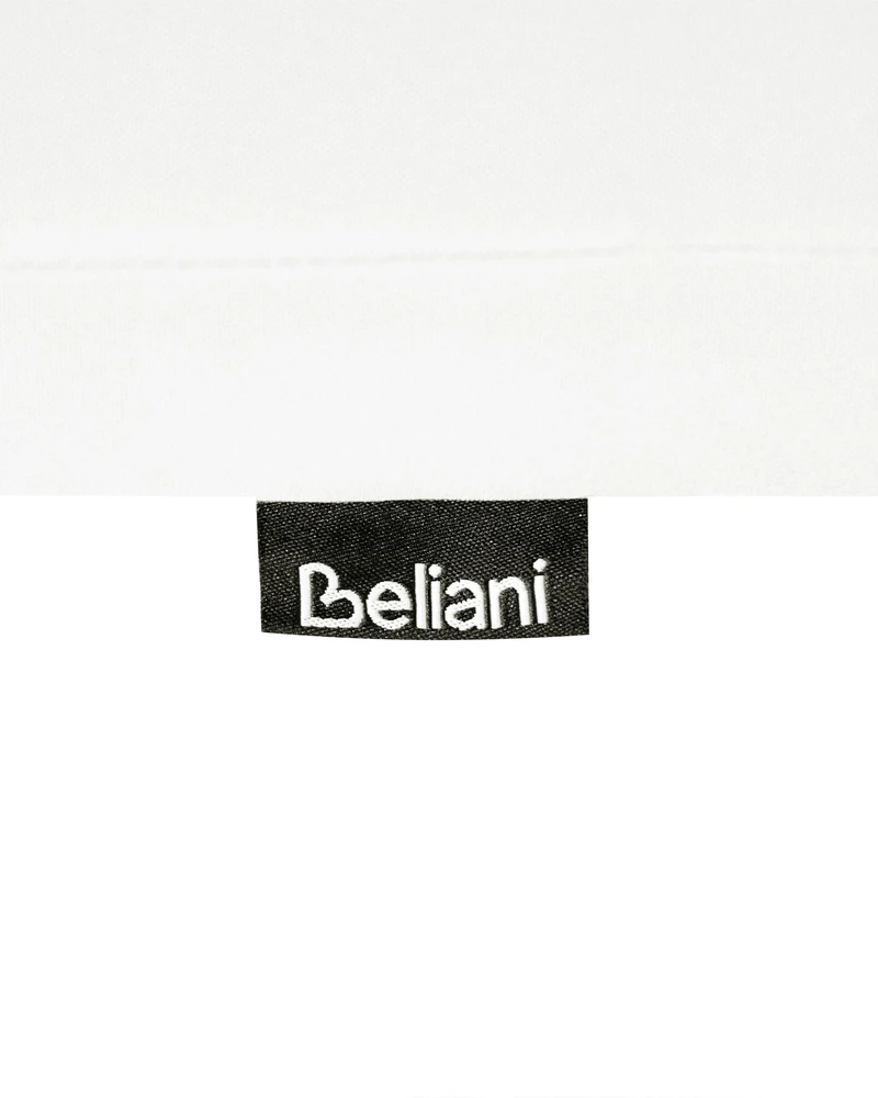 Beliani 2 sodo kėdžių komplektas su pagalvėlėmis AMANTEA PREMIUM akacijos mediena, balta