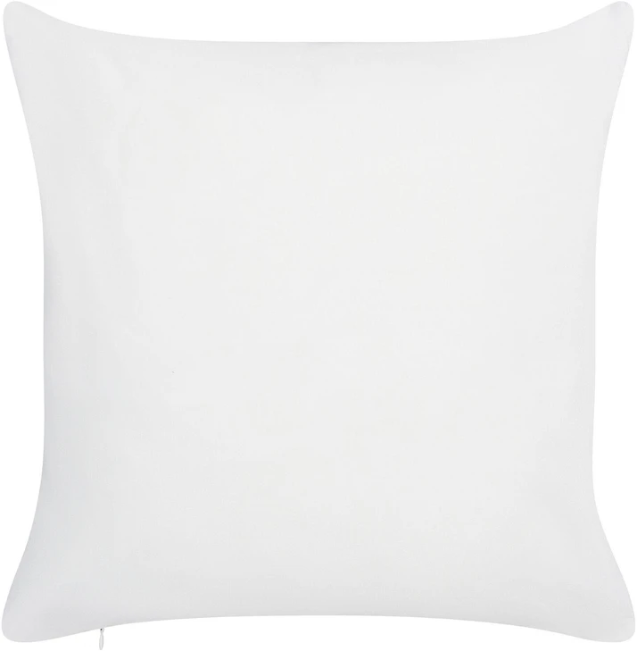 Beliani 2 sodo pagalvėlių rinkinys LOANO augalų raštas 45 x 45 cm žalias