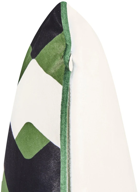 Beliani 2 sodo pagalvėlių rinkinys SWAY geometrinio rašto 45 x 45 cm spalvingas