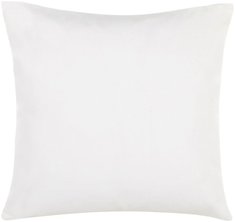 Beliani 2 sodo pagalvėlių rinkinys TREBBO augalų raštas 45 x 45 cm žydras