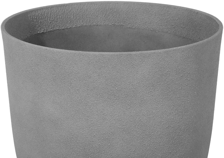 Beliani 2 vazonų komplektas CROTON 35 cm, pilkas