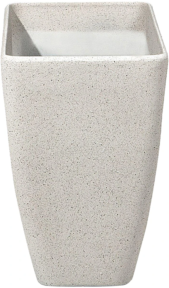Beliani 2 vazonų rinkinys BARIS 60 cm smėlio spalvos