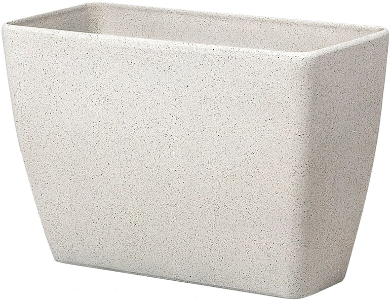 Beliani 2 vazonų rinkinys BARIS 60 cm smėlio spalvos