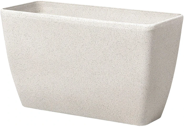 Beliani 2 vazonų rinkinys BARIS 74 cm, smėlio spalvos
