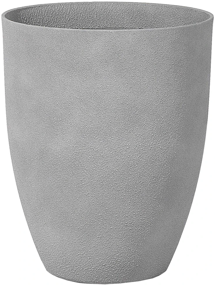 Beliani 2 vazonų rinkinys CROTON 43 cm, pilkas