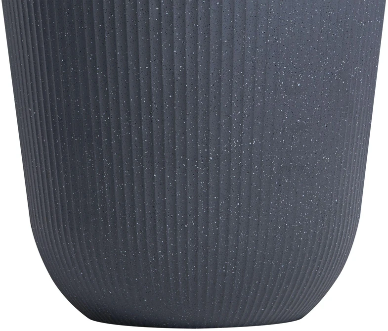Beliani 2 vazonų rinkinys DRABA, 44 cm, juodas
