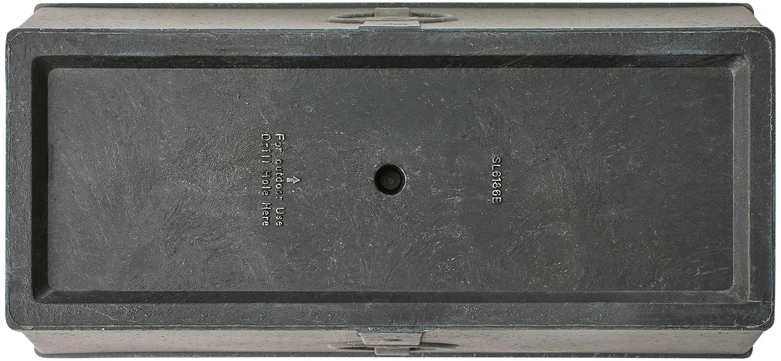 Beliani 2 vazonų rinkinys PORIA 60 cm pilkas