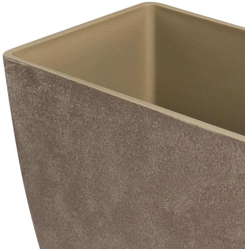 Beliani 2 vazonų rinkinys „SILENEV“, 59 cm, rudas