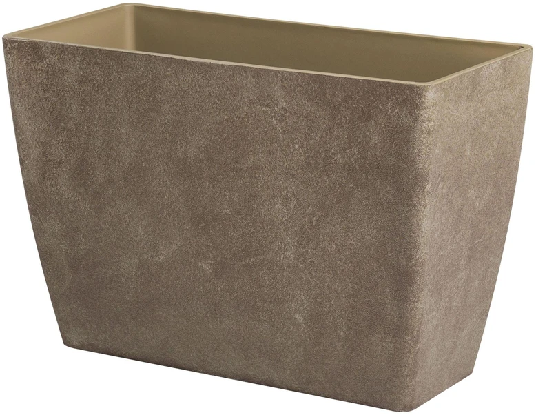 Beliani 2 vazonų rinkinys „SILENEV“, 59 cm, rudas