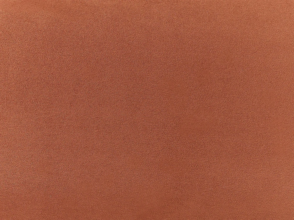 Beliani 2-vietė sofa LOEN, veliūras, oranžinė