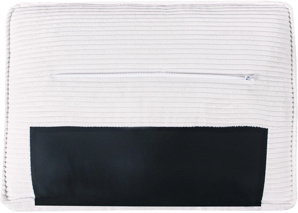 Beliani 2-vietė sofa VIKRAN, velvetinis audinys, balta