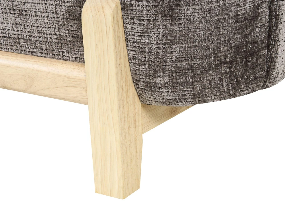 Beliani 2 vietų sofa ALNOR, šenilas, ruda