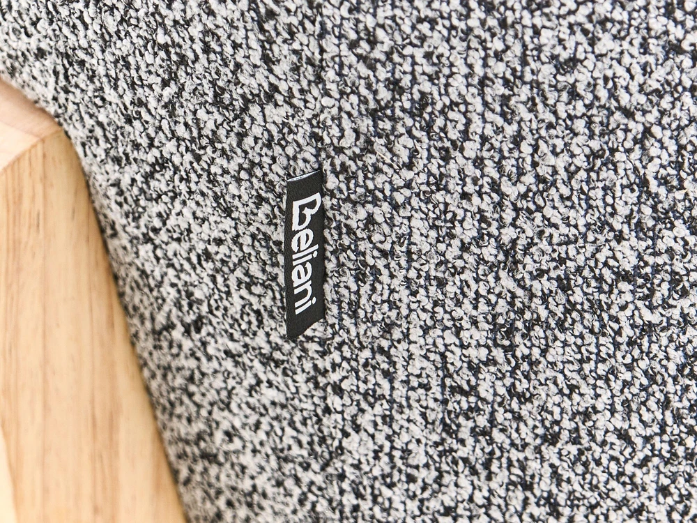 Beliani 2 vietų sofa ALNOR tamsiai pilka