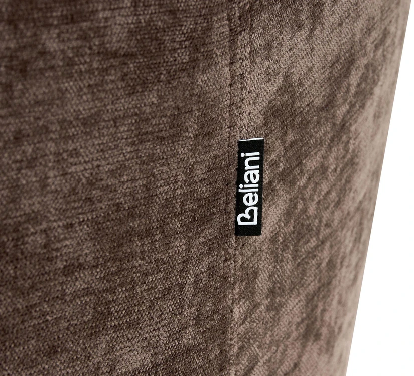 Beliani 2 vietų sofa EIBY tamsiai ruda