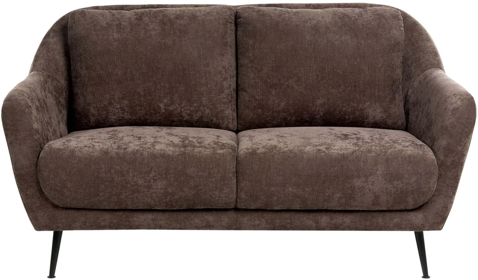 Beliani 2 vietų sofa EIBY tamsiai ruda