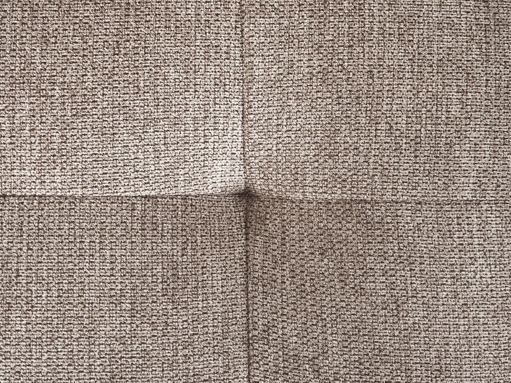 Beliani 2 vietų sofa HALBA smėlio pilkos spalvos
