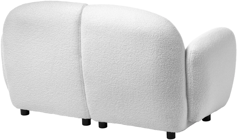 Beliani 2 vietų sofa JULE, Boucle, balkšva