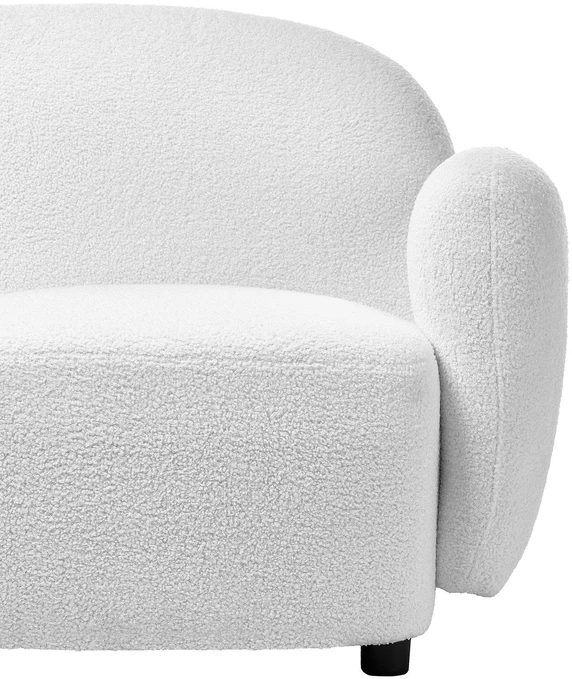 Beliani 2 vietų sofa JULE, Boucle, balkšva
