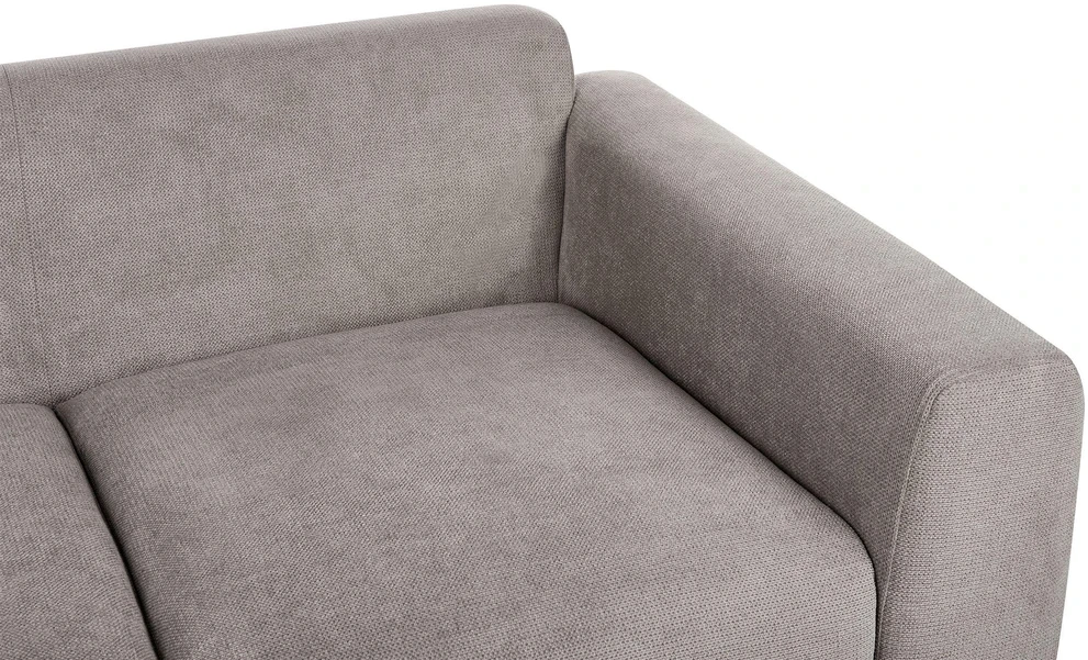 Beliani 2 vietų sofa LAURILA šviesiai pilka