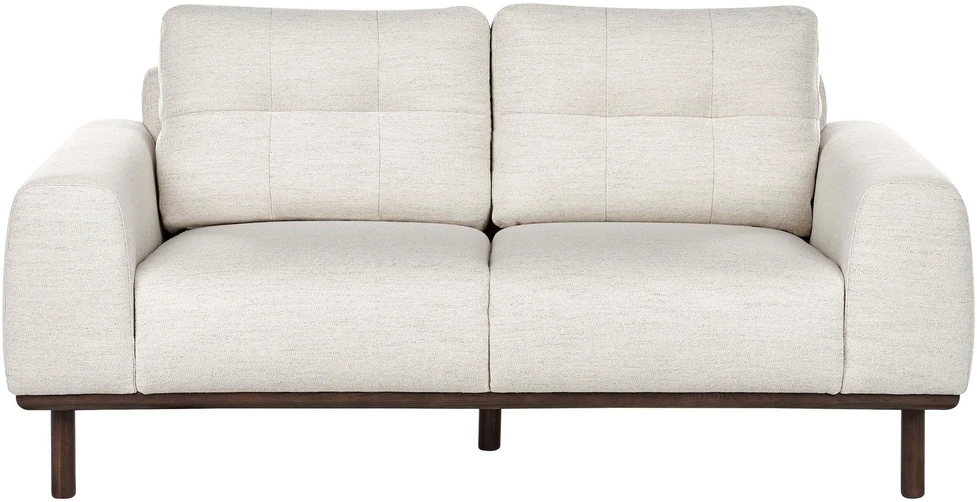 Beliani 2 vietų sofa LAURILA šviesiai smėlio spalvos