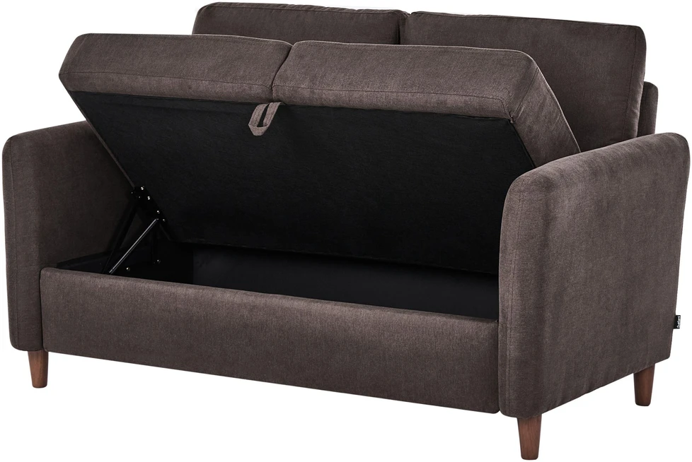 Beliani 2 vietų sofa MARE, tamsiai ruda