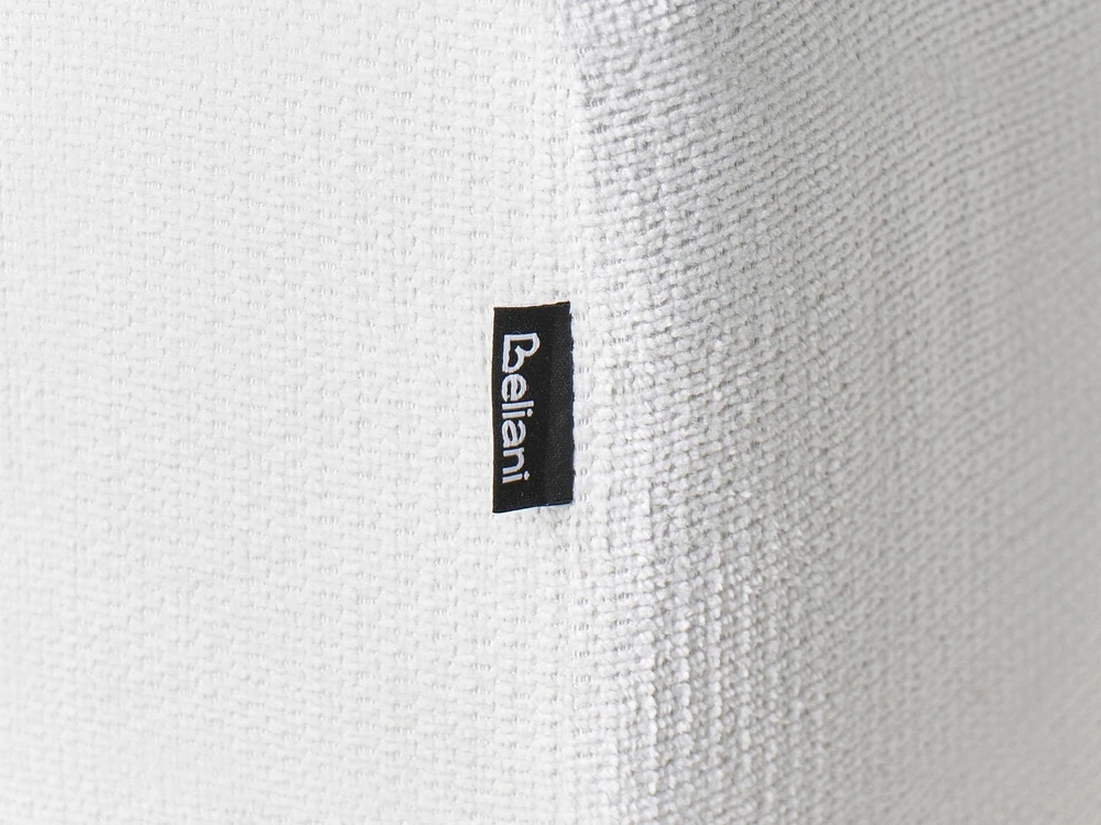 Beliani 2 vietų sofa NESS, kreminė balta