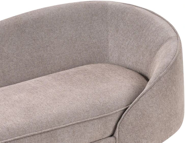 Beliani 2 vietų sofa SAVAR, ruda