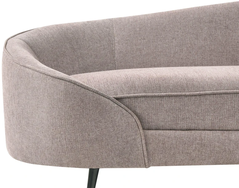 Beliani 2 vietų sofa SAVAR, ruda