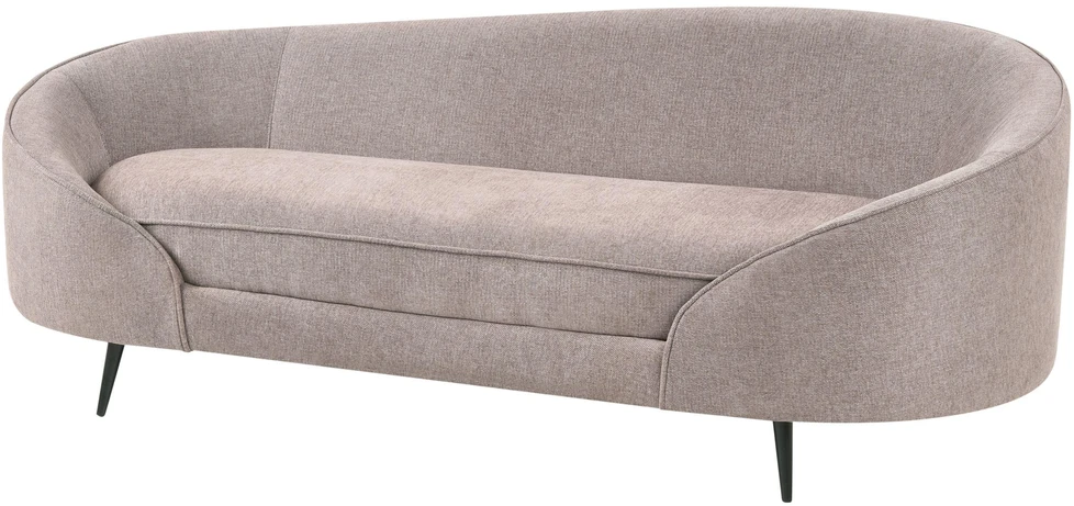 Beliani 2 vietų sofa SAVAR, ruda