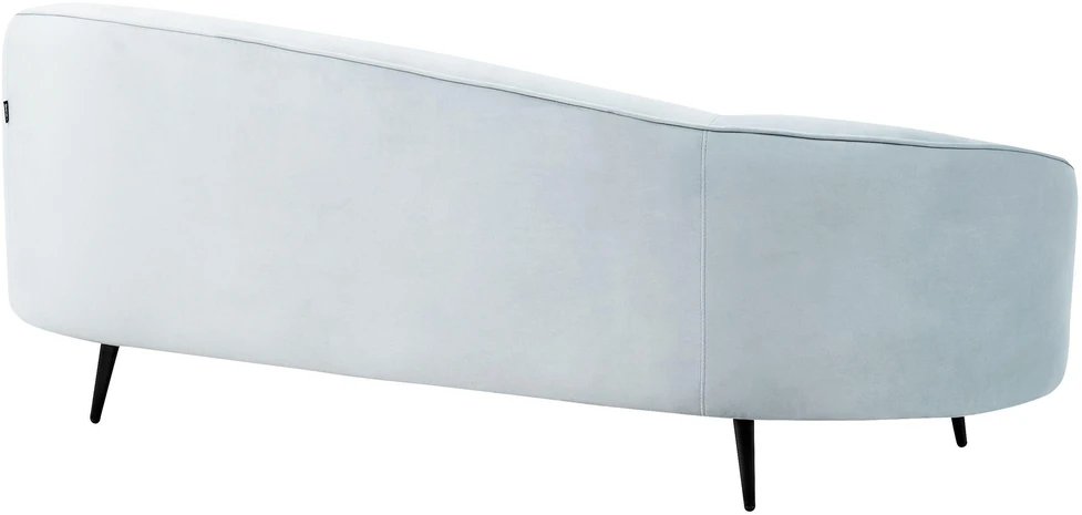 Beliani 2 vietų sofa SAVAR veliūrinė žydra