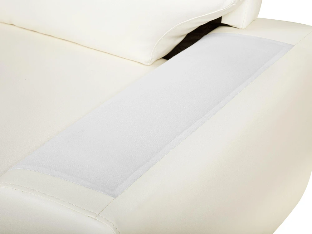 Beliani 2 vietų sofa VOGAR dirbtinė oda, kreminė