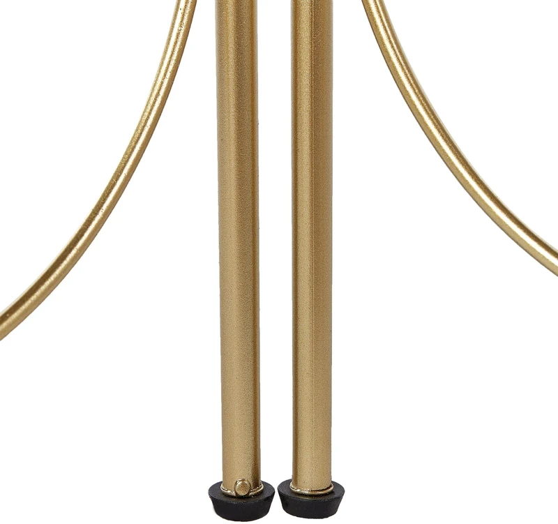 Beliani 3 dalių kambario pertvara TURANIA auksinė 100 cm 170 cm