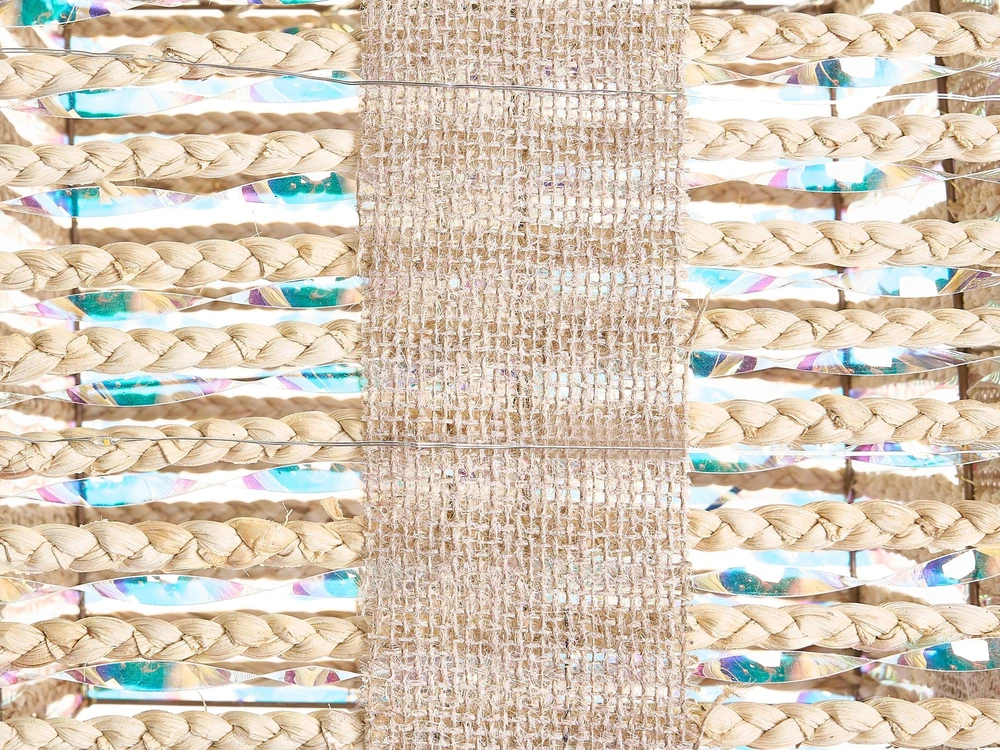 Beliani 3 LED kalėdinių dekoracijų rinkinys „MOSSO“, 20/25/30 cm, kalėdinės dovanos, smėlio spalvos