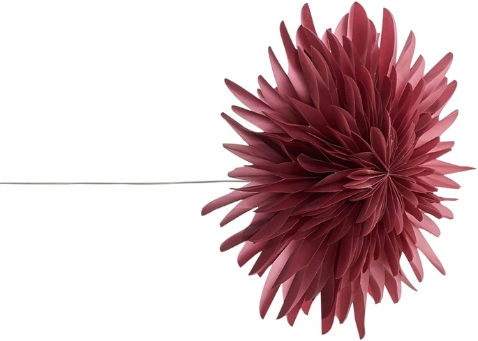 Beliani 3 pakabinamų LED dekoracijų rinkinys GROVLAN Žvaigždė 41 cm įvairiaspalvės