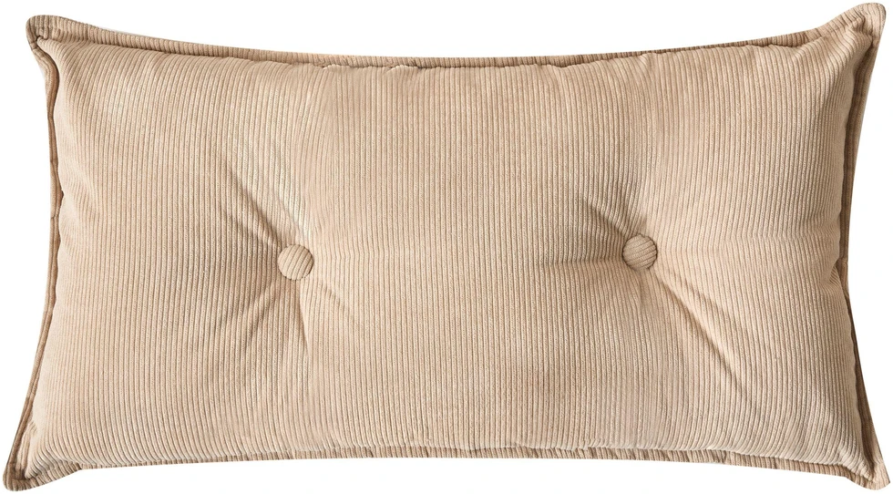 Beliani 3-vietė kampinė sofa DOLVA, velvetas, smėlio spalvos, kairinė