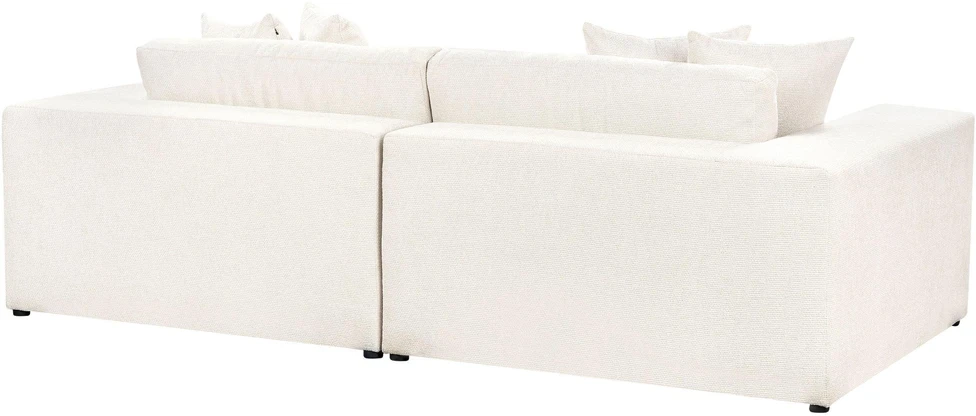 Beliani 3-vietė sofa GLORVIKA II, kreminė balta