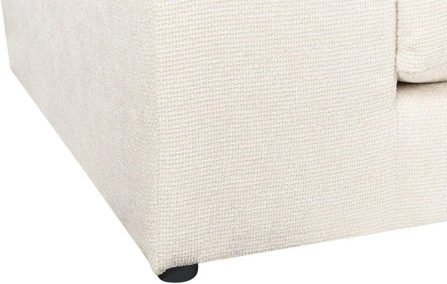 Beliani 3-vietė sofa GLORVIKA II, kreminė balta