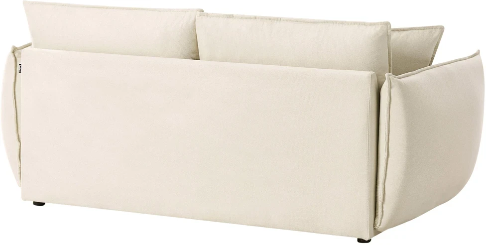 Beliani 3-vietė sofa KUNES šviesiai smėlio spalvos