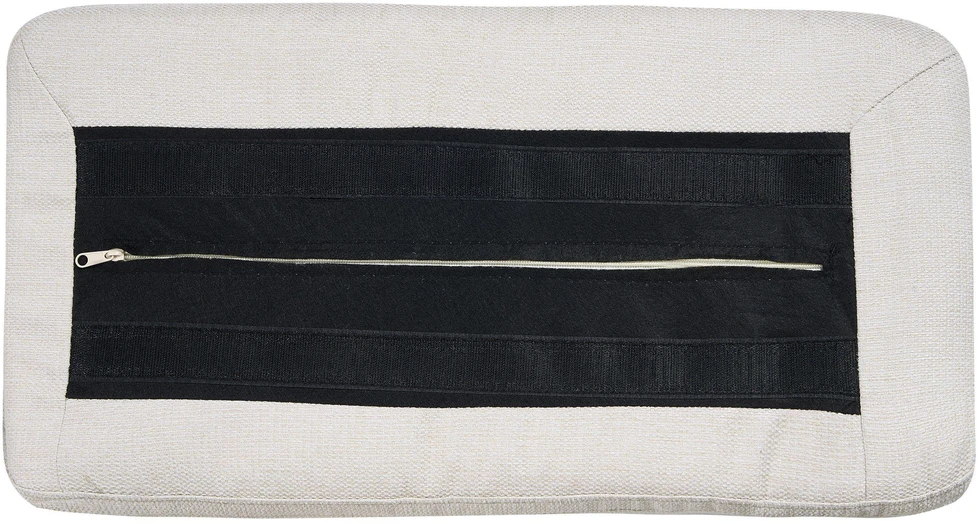 Beliani 3-vietė sofa VOGAR šviesiai smėlio spalvos