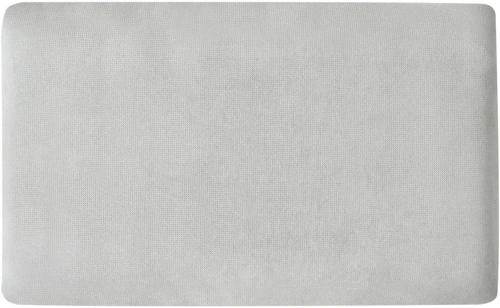 Beliani 3 vietų kampinė sofa MALOY, šenilas, šviesiai pilka, dešininė