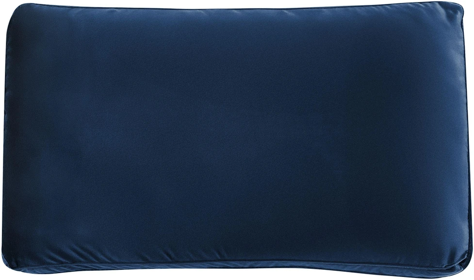 Beliani 3 vietų modulinė sofa EVJA, tamsiai mėlynas veliūras
