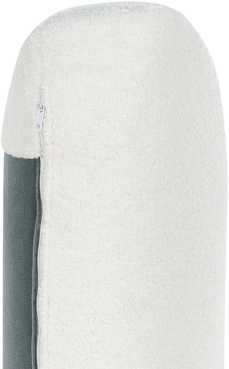 Beliani 3 vietų sofa ALLA Boucle, kreminė balta