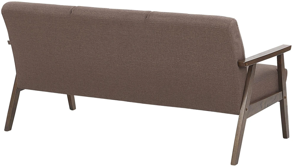 Beliani 3 vietų sofa ASNES ruda