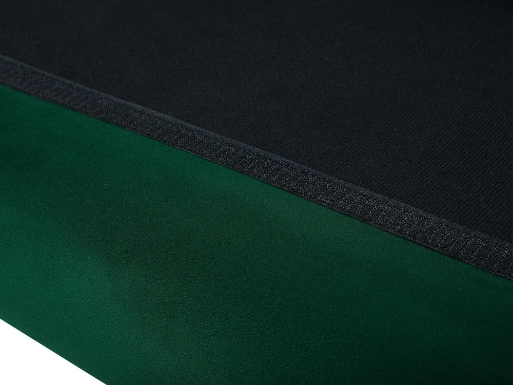 Beliani 3 vietų sofa BODO veliūrinė smaragdinė