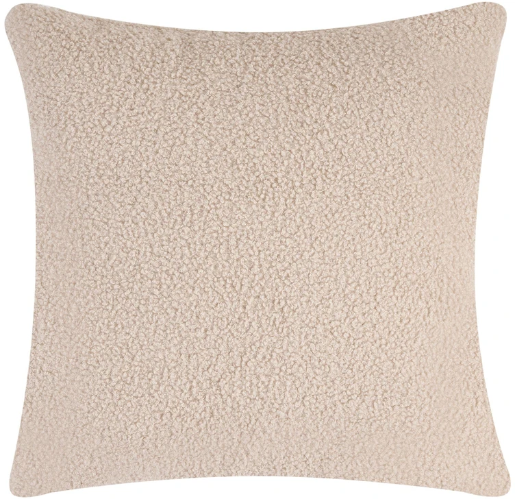 Beliani 3 vietų sofa EKENES Boucle smėlio spalvos