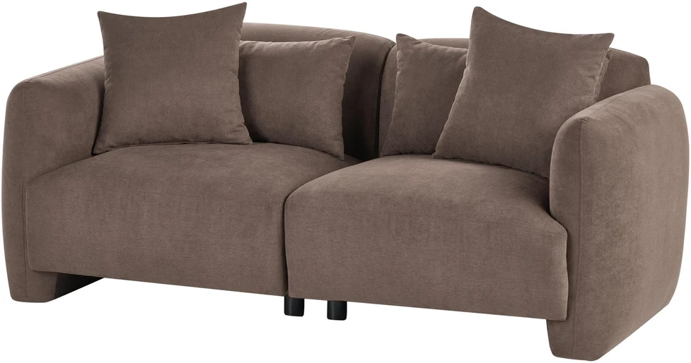 Beliani 3 vietų sofa EKENES ruda