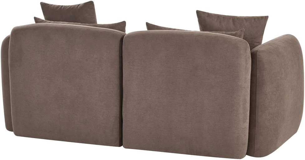 Beliani 3 vietų sofa EKENES ruda