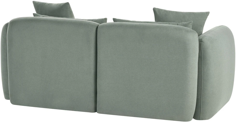 Beliani 3 vietų sofa EKENES šviesiai žalia